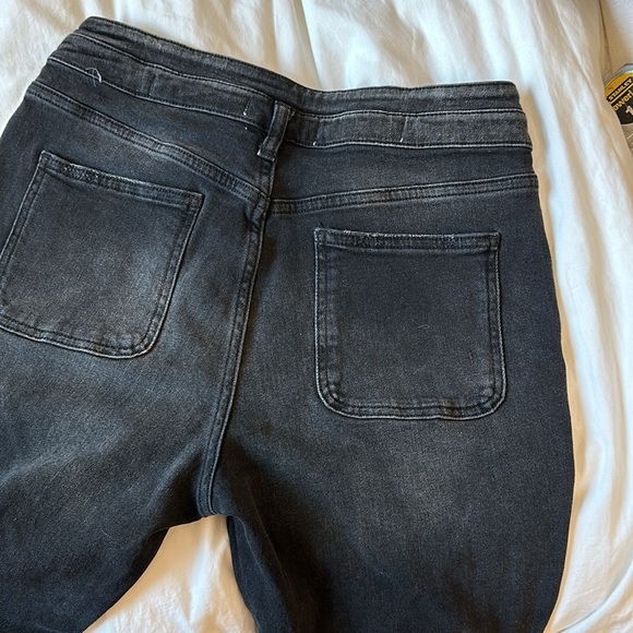ANTHROPOLOGIE Pilcro high rise skinny black denim 29 - Picture 7 of 7